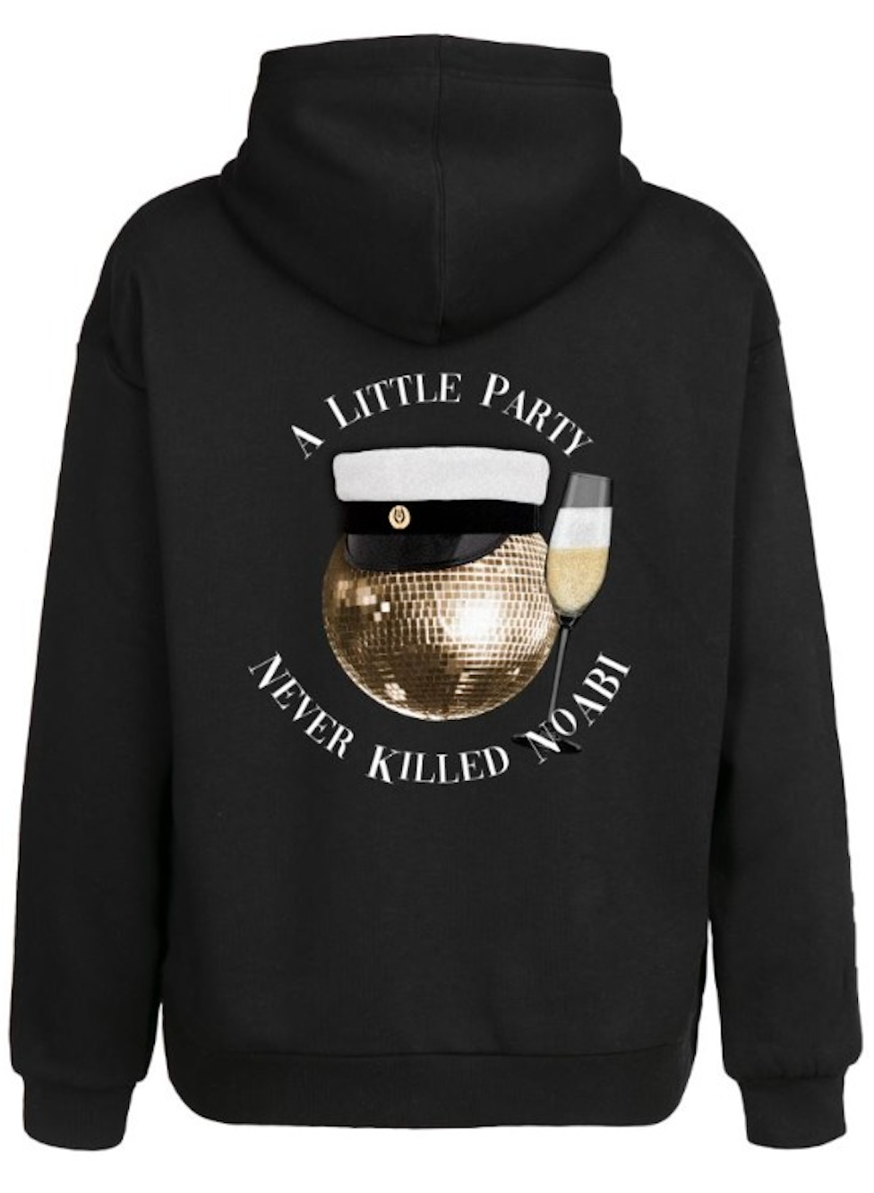 Tammerkosken lukio abihuppari (musta)