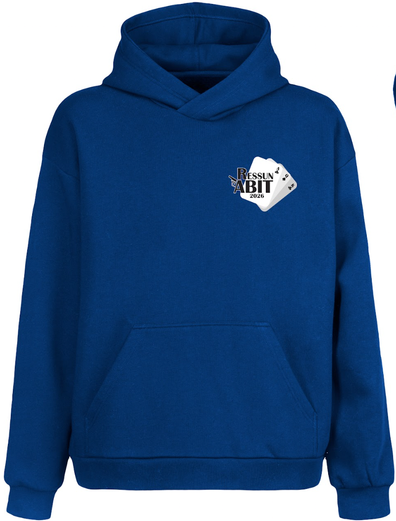 Ressun abihuppari 2026 Sininen