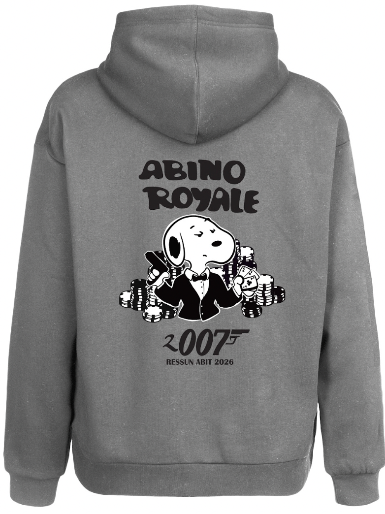 Ressun abihuppari 2026 Harmaa